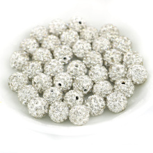 A quality crystal pave beads in bulk PV001